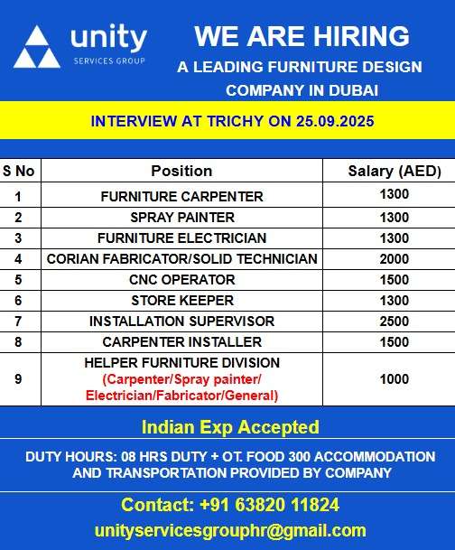 A LEADING FURNITURE DESIGN COMPANY IN DUBAI