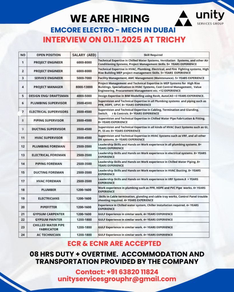 EMCORE ELECTRO MECH IN DUBAI