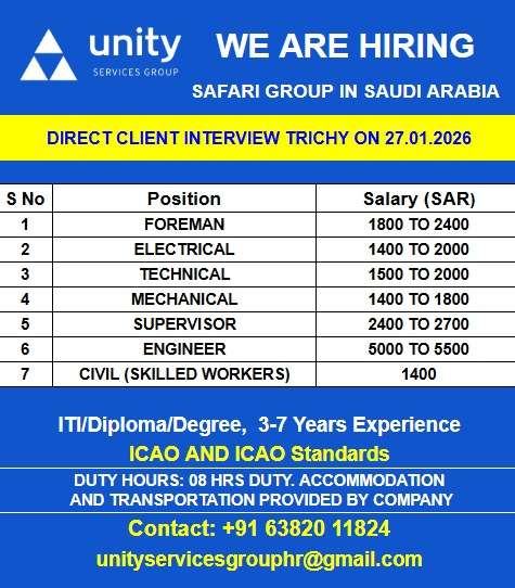 WE ARE HIRING SAFARI GROUP IN SAUDI ARABIA