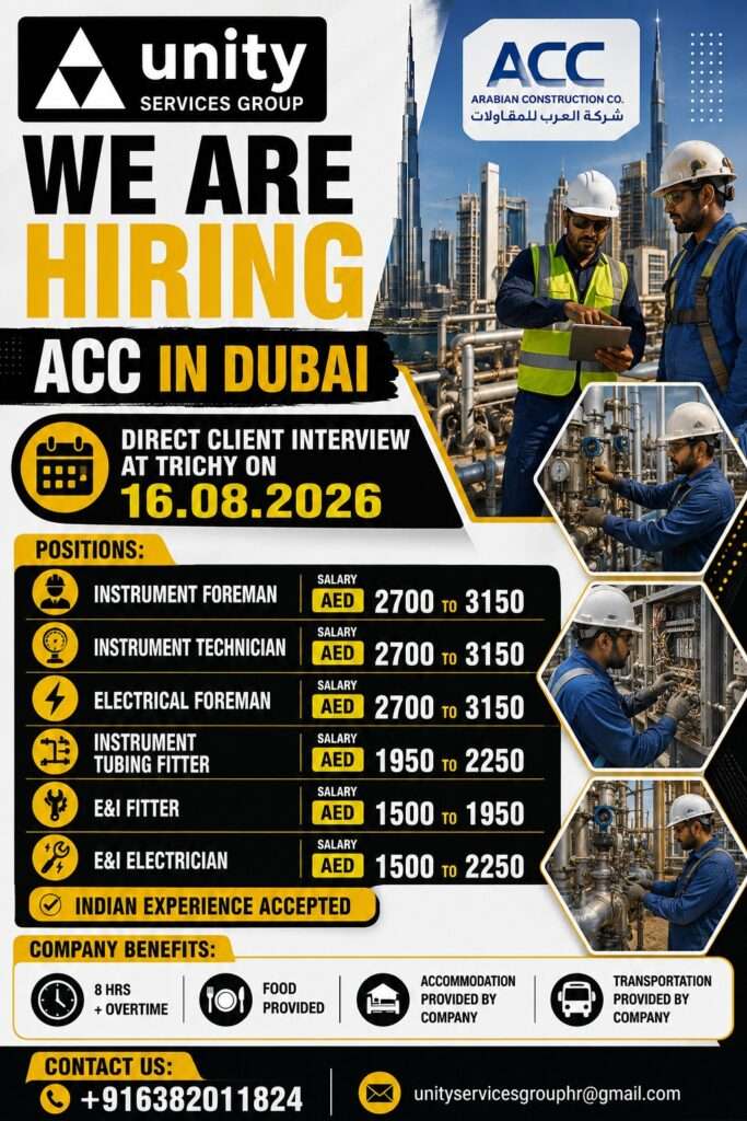 ACC Dubai Jobs 2026