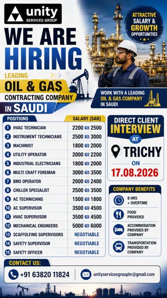 Saudi Oil and Gas Jobs