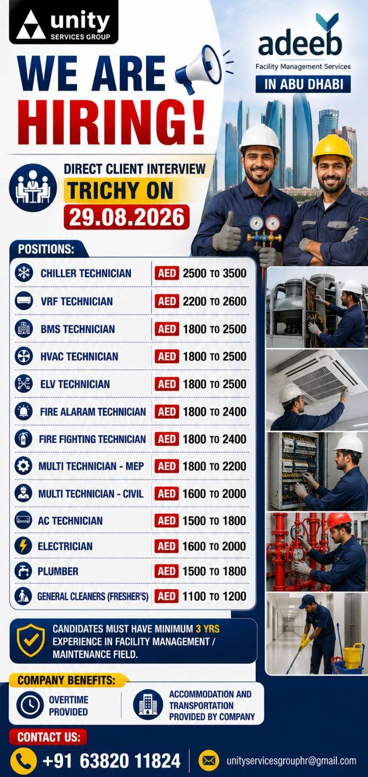 Adeeb Abu Dhabi Jobs 2026 | Facility Management Jobs