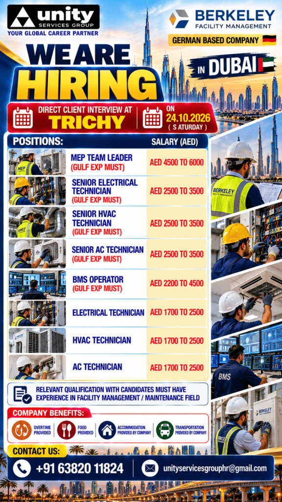 BERKELEY FACILITY MANAGEMENT IN DUBAI